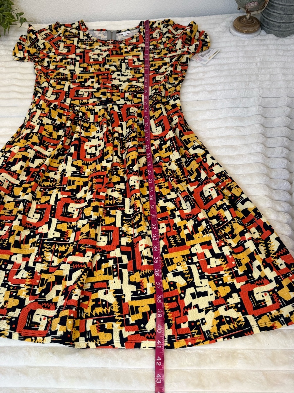 LulaRoe Amelia dress size 2X - Picture 5 of 10